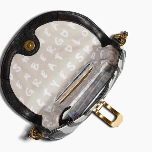 2pc AIMEE KESTENBERG - You're a Star Half Moon Crossbody + Mini Wallet - NWT - Picture 5 of 7